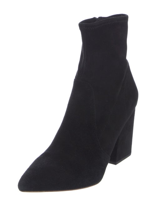 Loeffler Randall Suede Sock Boots