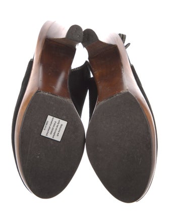 Loeffler Randall Suede Printed Slingback Sandals