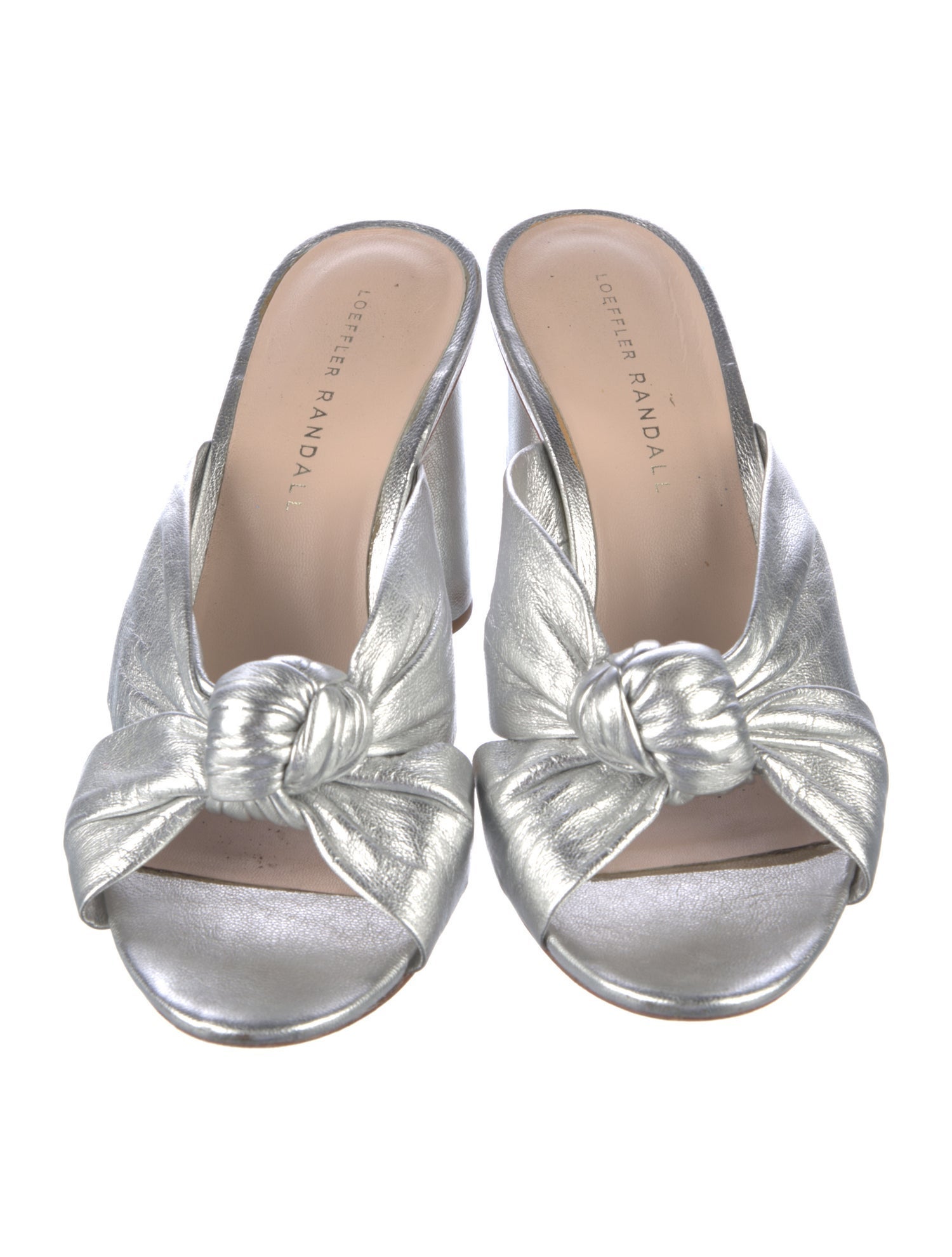 Loeffler Randall Leather Slides