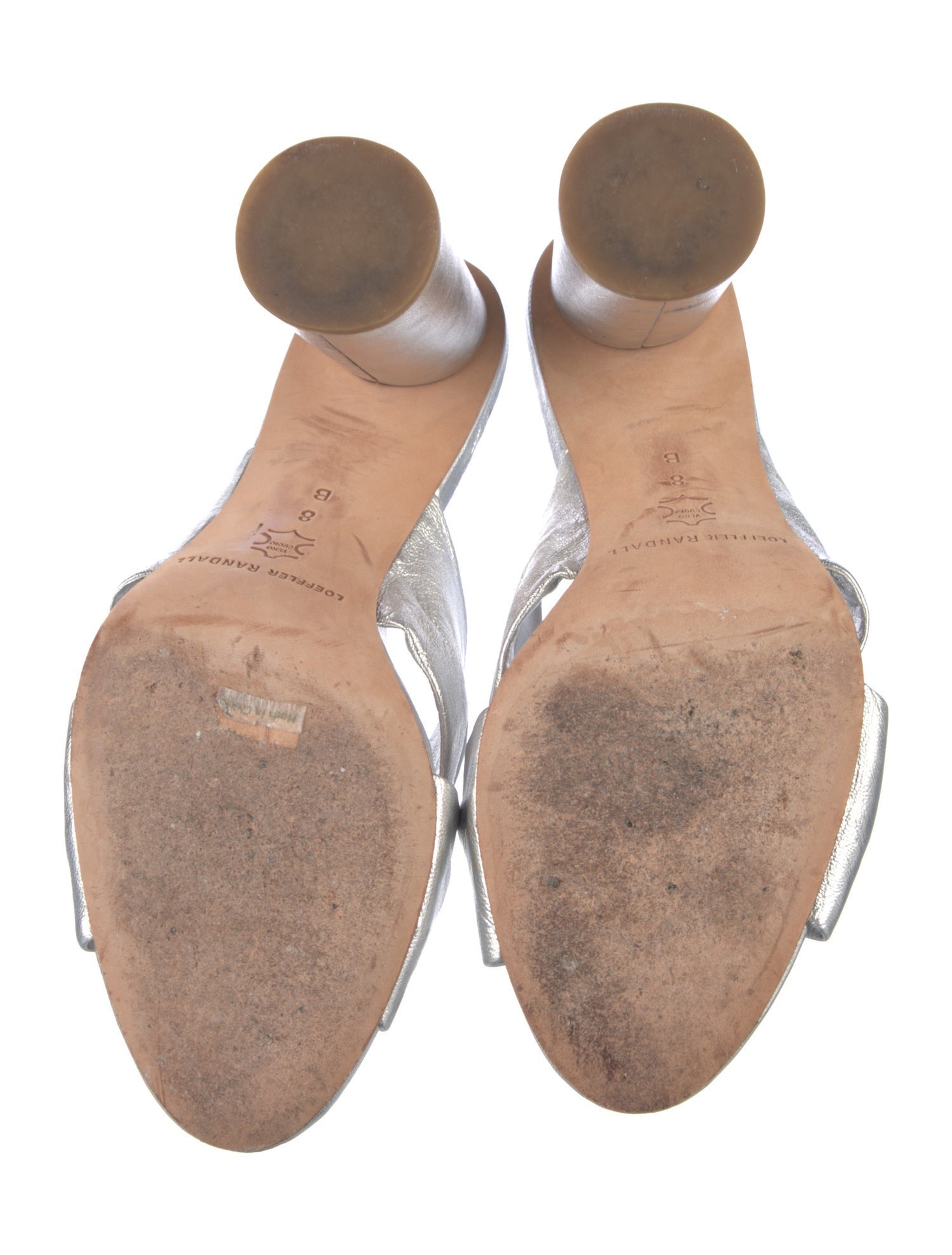 Loeffler Randall Leather Slides