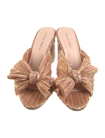 Loeffler Randall Bow Accents Slides