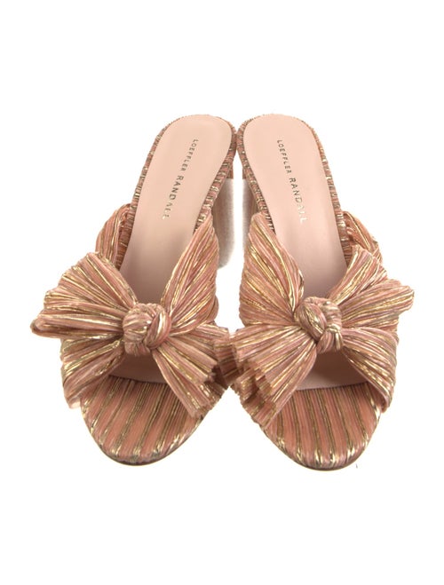 Loeffler Randall Bow Accents Slides