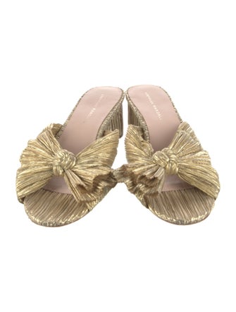 Loeffler Randall Bow Accents Slides