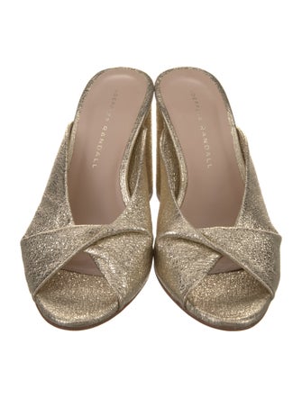 Loeffler Randall Leather Slides