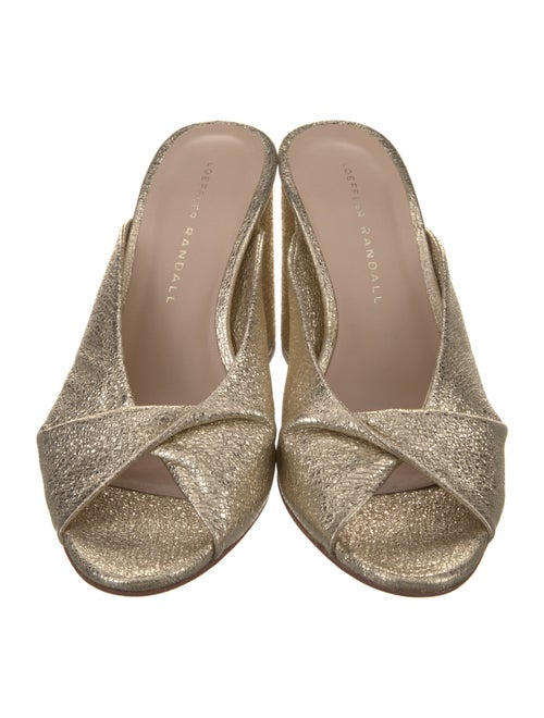 Loeffler Randall Leather Slides