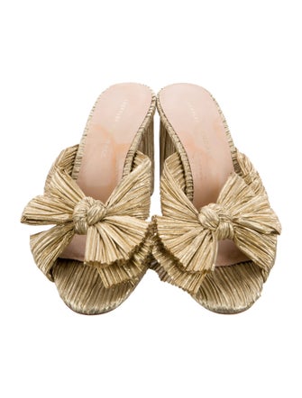 Loeffler Randall Bow Accents Slides