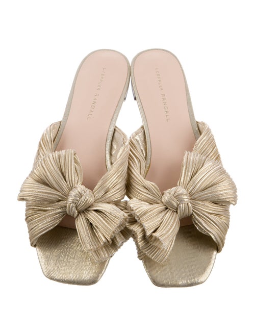 Loeffler Randall Bow Accents Slides