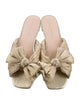 Loeffler Randall Bow Accents Slides