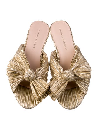 Loeffler Randall Bow Accents Slides