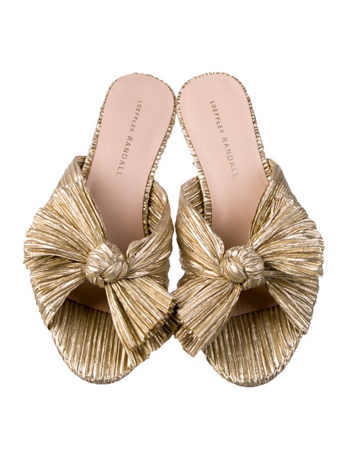 Loeffler Randall Bow Accents Slides
