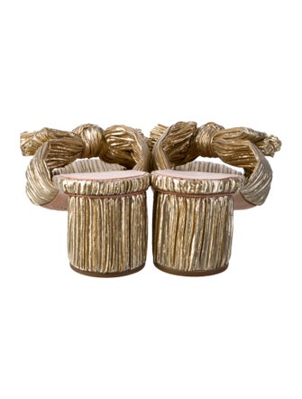 Loeffler Randall Bow Accents Slides