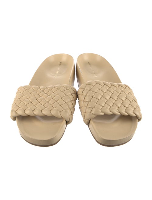 Loeffler Randall Leather Slides