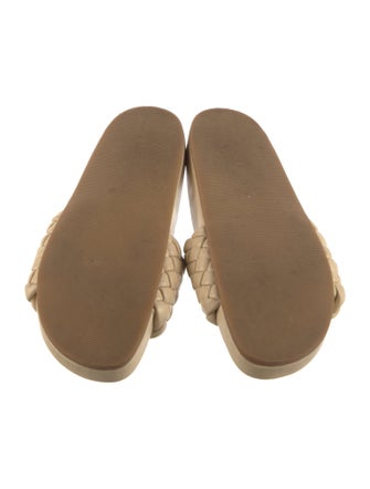 Loeffler Randall Leather Slides