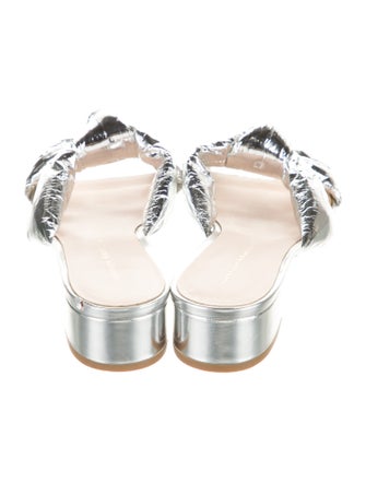 Loeffler Randall Leather Slides