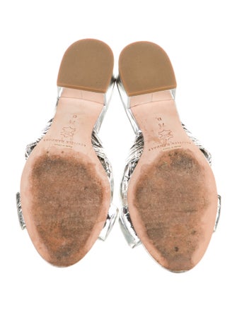 Loeffler Randall Leather Slides