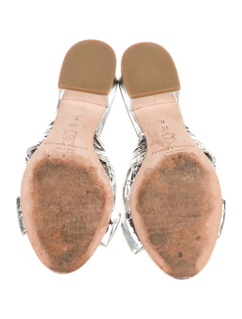 Loeffler Randall Leather Slides