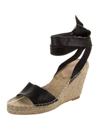 Loeffler Randall Leather Espadrilles