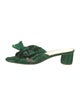 Loeffler Randall Bow Accents Slides