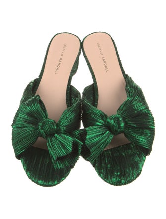 Loeffler Randall Bow Accents Slides