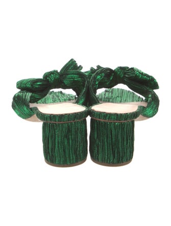 Loeffler Randall Bow Accents Slides