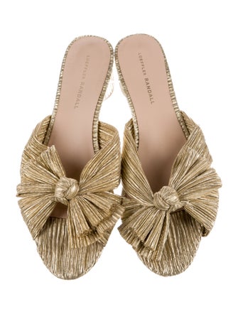 Loeffler Randall Bow Accents Slides