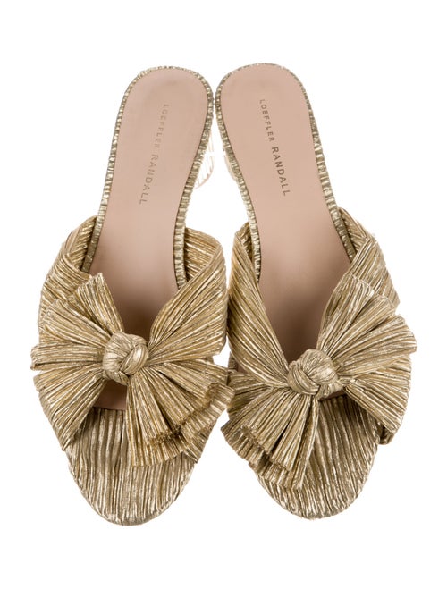 Loeffler Randall Bow Accents Slides