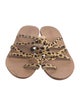 Loeffler Randall Ponyhair Animal Print Slides