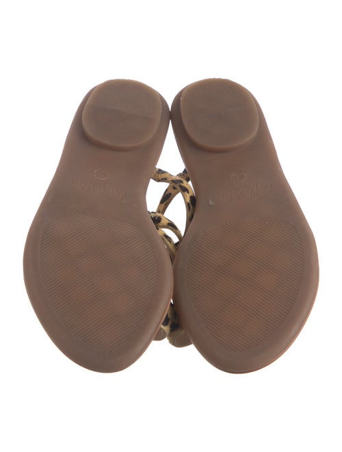 Loeffler Randall Ponyhair Animal Print Slides