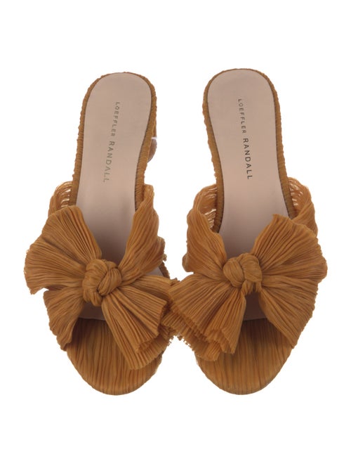 Loeffler Randall Bow Accents Slides