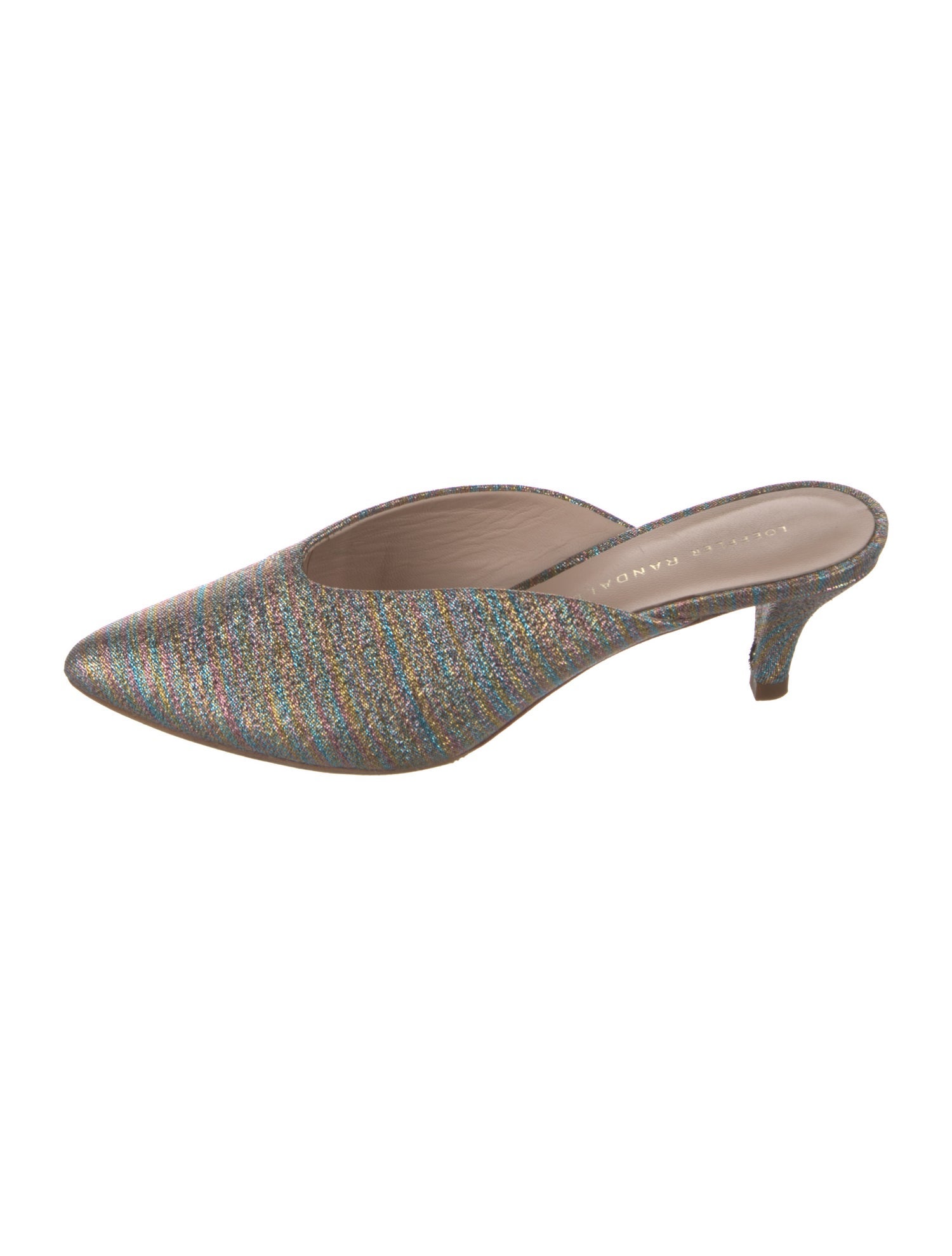 Loeffler Randall Glitter Glitter Accents Mules