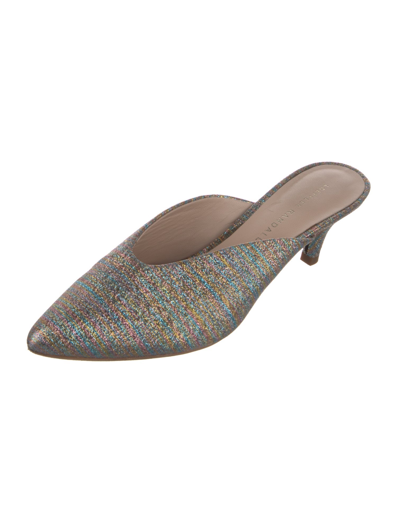 Loeffler Randall Glitter Glitter Accents Mules