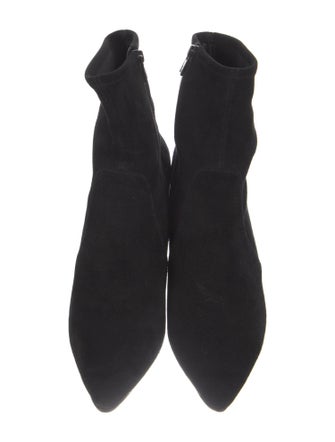 Loeffler Randall Suede Sock Boots