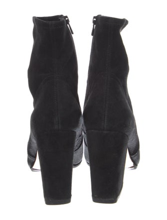 Loeffler Randall Suede Sock Boots