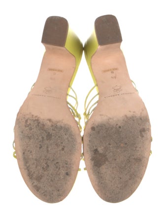 Loeffler Randall Leather Slides