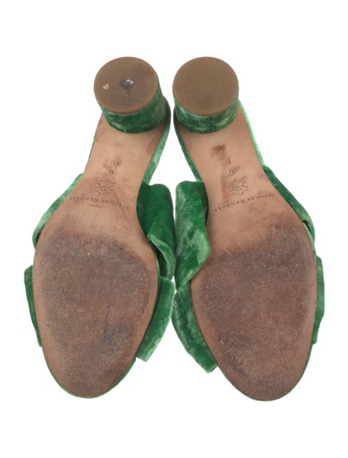 Loeffler Randall Velvet Slides