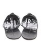 Loeffler Randall Leather Tassel Accents Slides