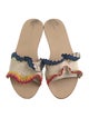 Loeffler Randall Canvas Colorblock Pattern Slides