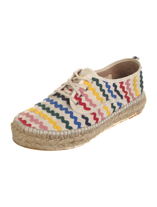 Loeffler Randall Canvas Printed Espadrille Sneakers