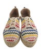 Loeffler Randall Canvas Printed Espadrille Sneakers