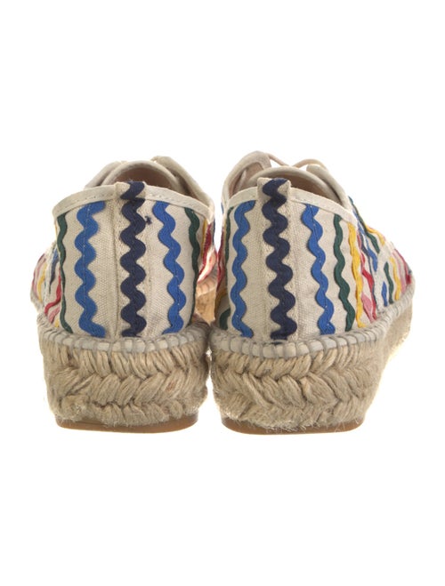 Loeffler Randall Canvas Printed Espadrille Sneakers