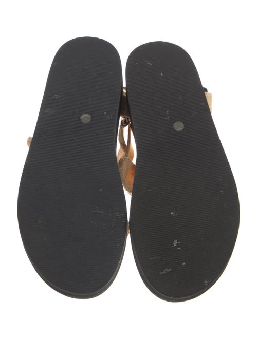 Loeffler Randall Raffia Bow Accents Sandals