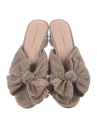 Loeffler Randall Bow Accents Mules