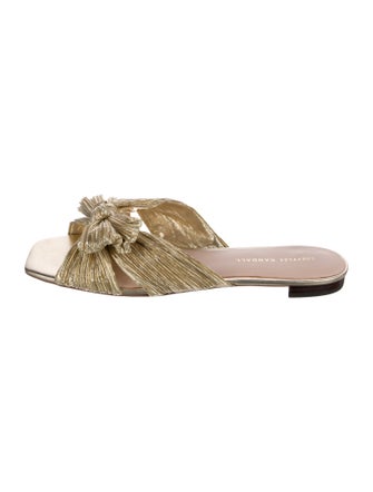 Loeffler Randall Bow Accents Slides