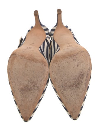 Loeffler Randall Canvas Printed Mules