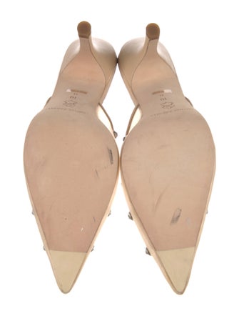 Loeffler Randall Mesh Crystal Embellishments Mules