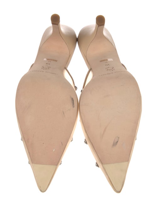 Loeffler Randall Mesh Crystal Embellishments Mules