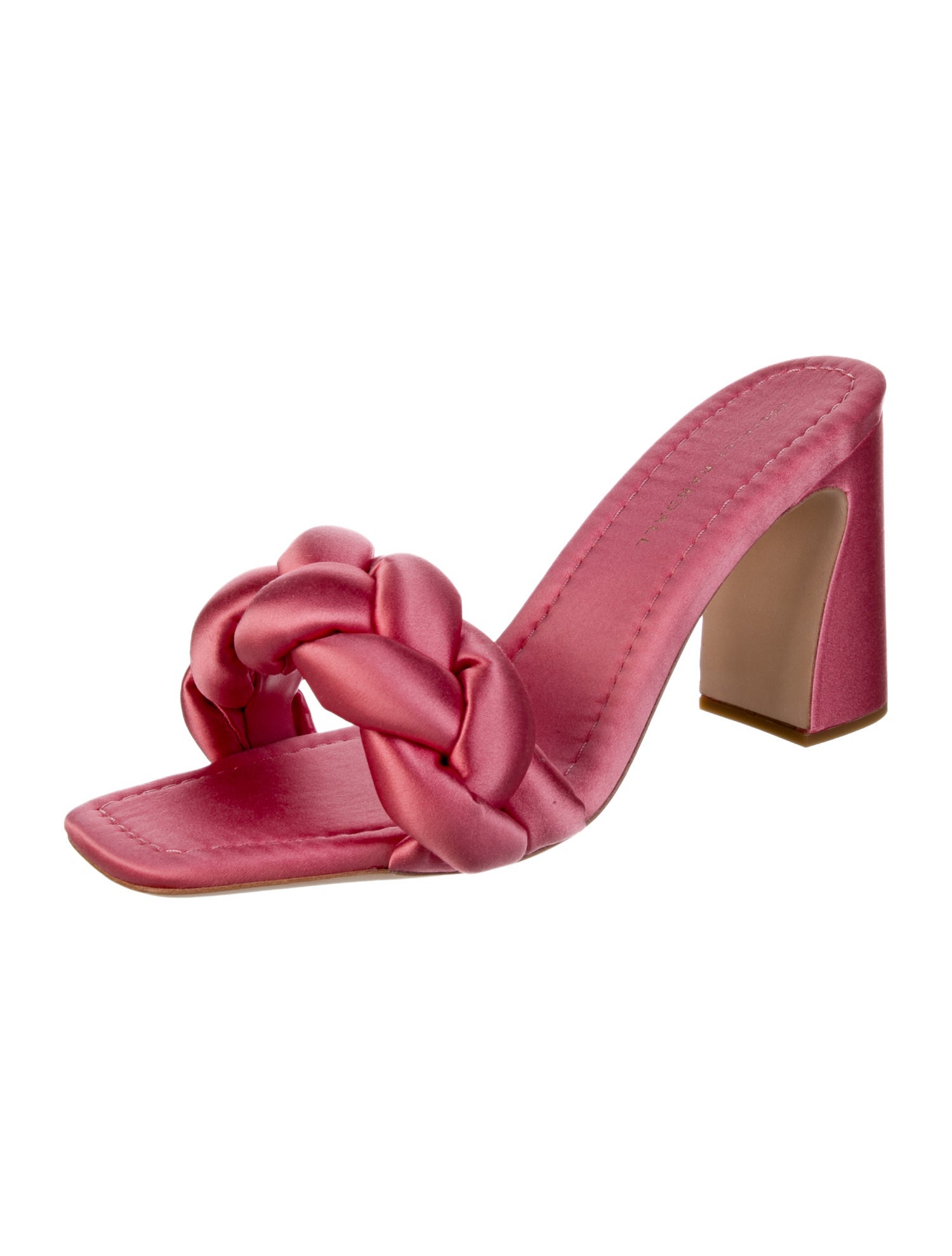 Loeffler Randall Satin Braided Accents Slides