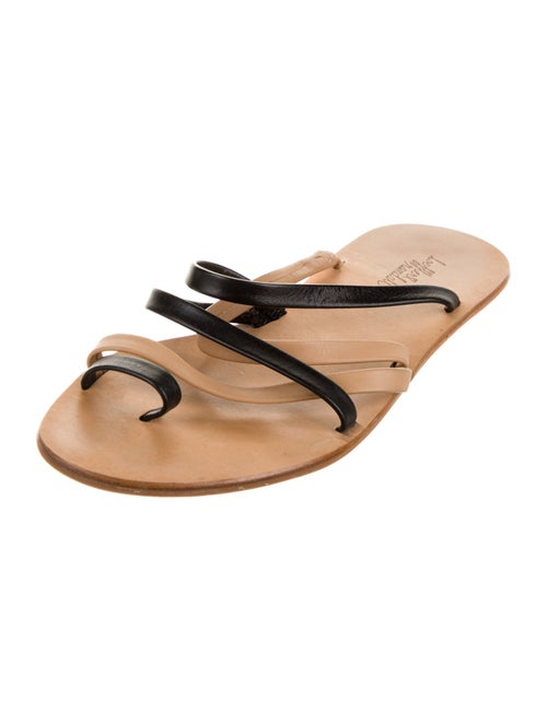 Loeffler Randall Leather Slides