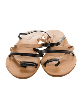 Loeffler Randall Leather Slides