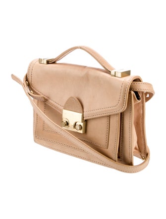 Loeffler Randall Leather Crossbody Bag